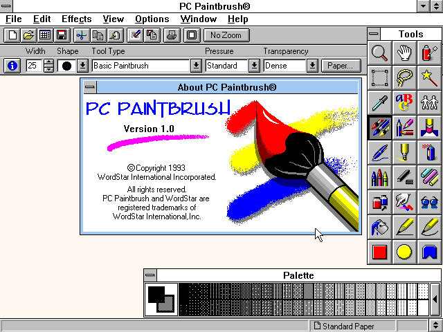 Softkey PC Paintbrush 1.0 - About